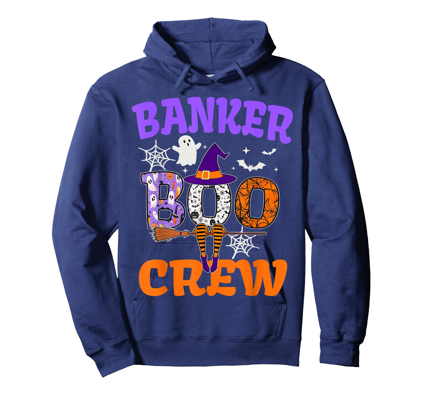 Banker Boo Crew Spooky Ghost Halloween Banking Squad Costume T-Shirt