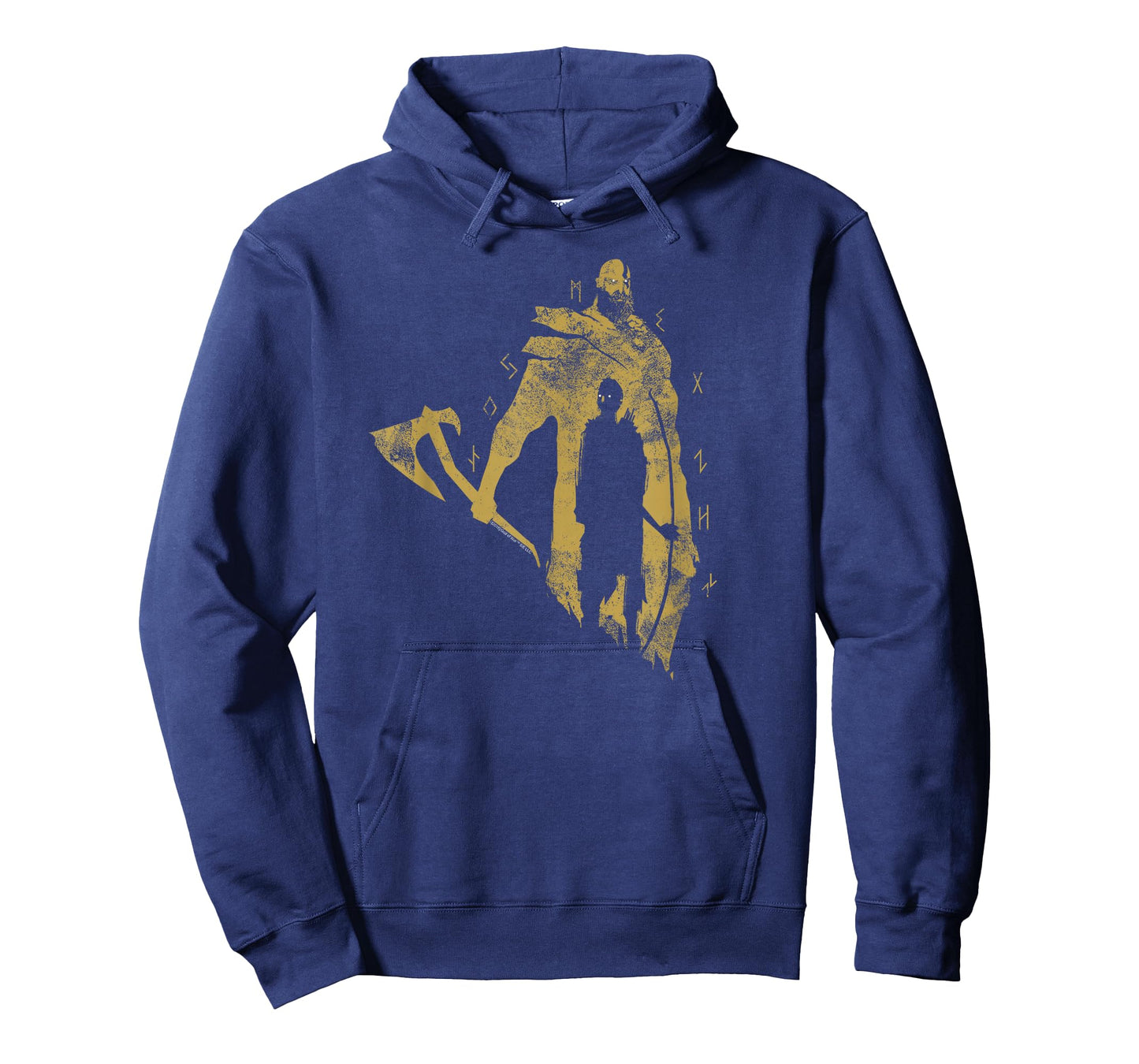 God of War Kratos and Atreus One Color Gold T-Shirt