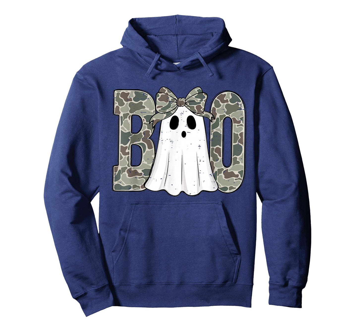 Camo Ghost Boo Spooky Season Fall Halloween Toddler Girls T-Shirt