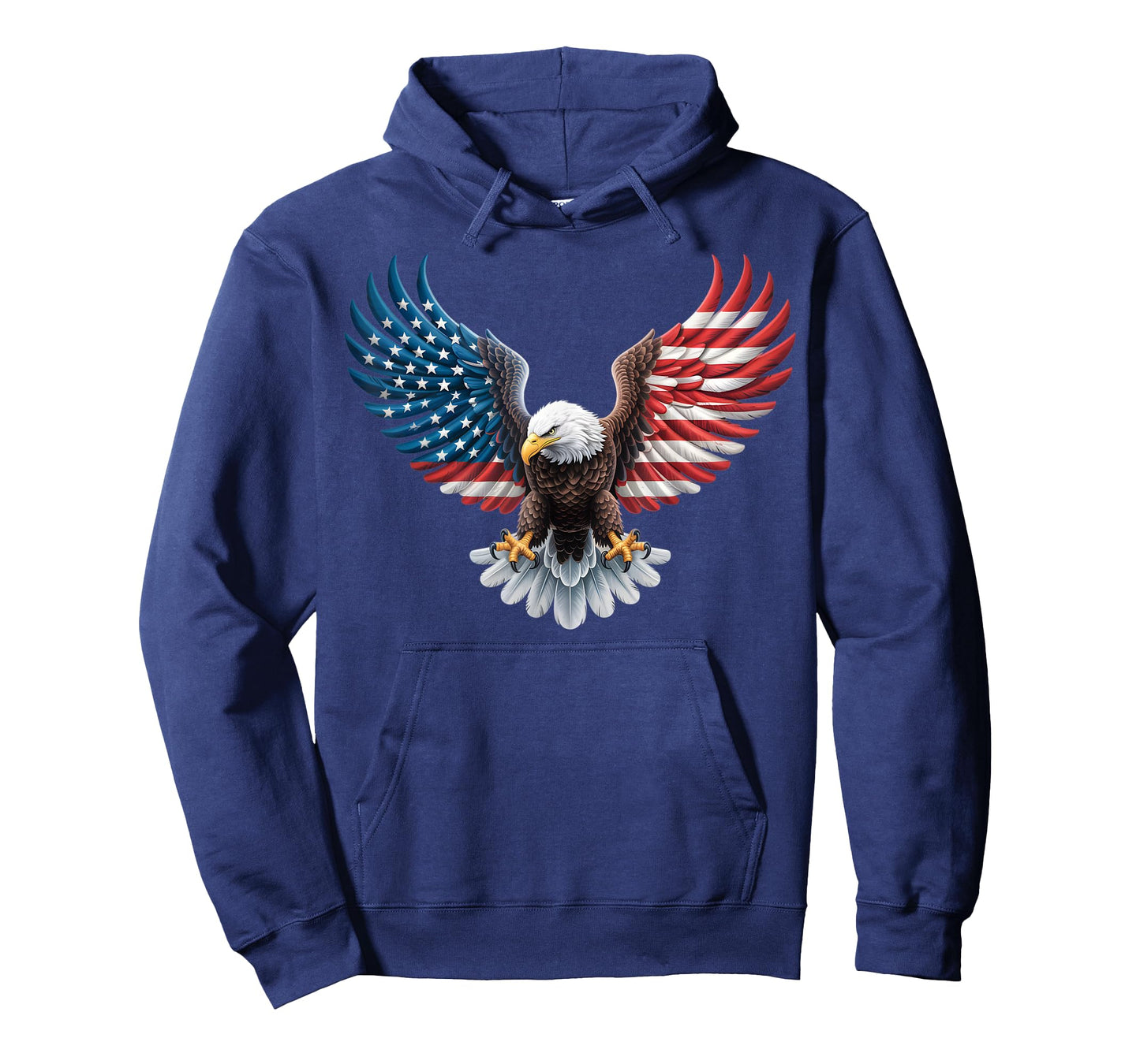 American Flag Bald Eagle Patriotic Pride 4th of July USA T-Shirt