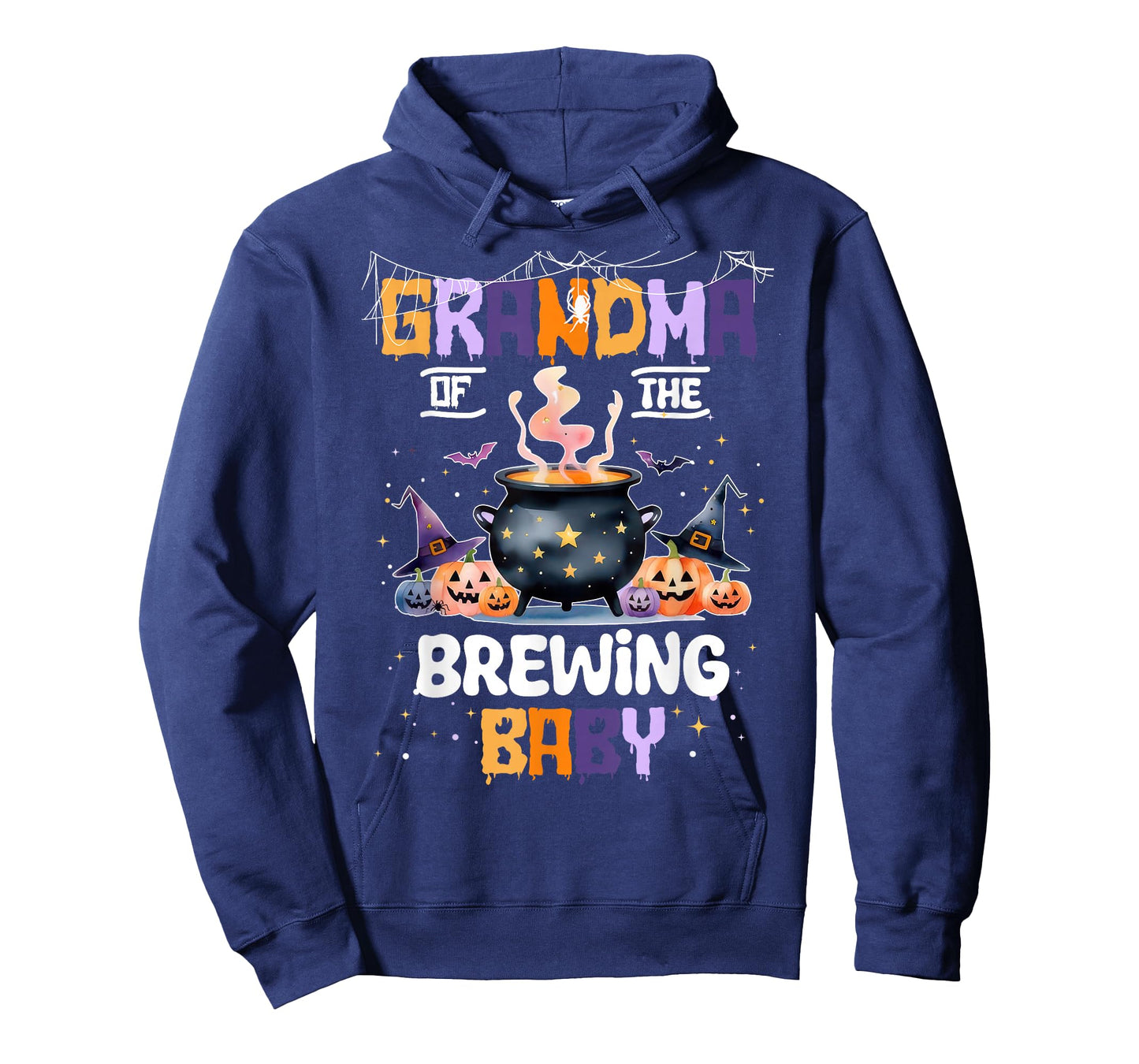 Grandma of The Brewing Baby Boo Ghost Halloween Baby Shower T-Shirt