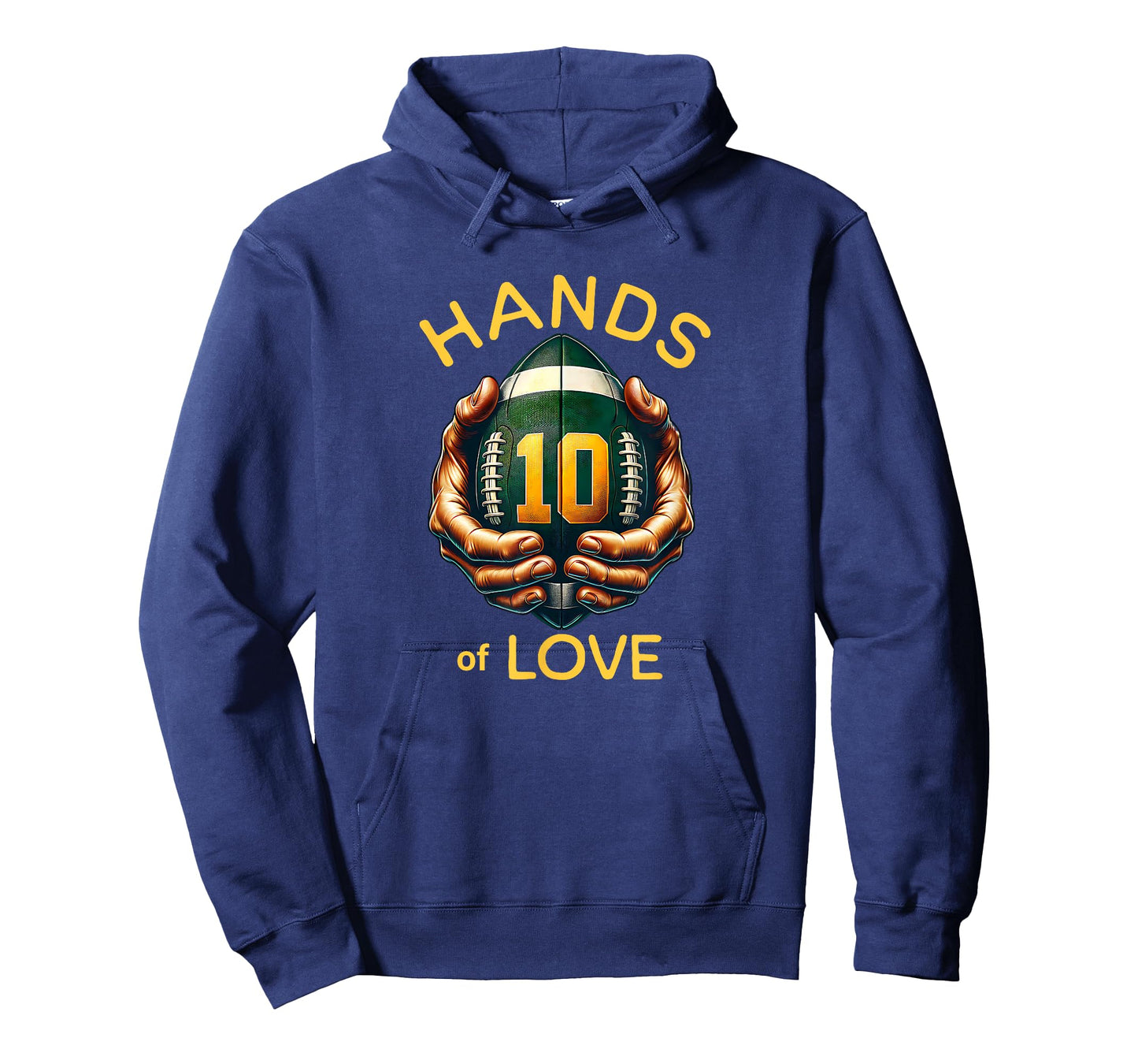 Jordan Love Football Number 10 Quarterback Fan Design T-Shirt