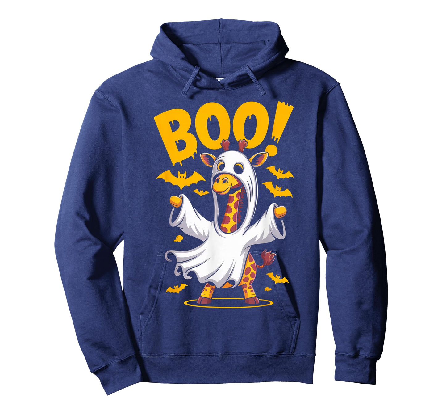 Funny Giraffe Ghost Costume Boo Halloween Outfit Gifts T-Shirt