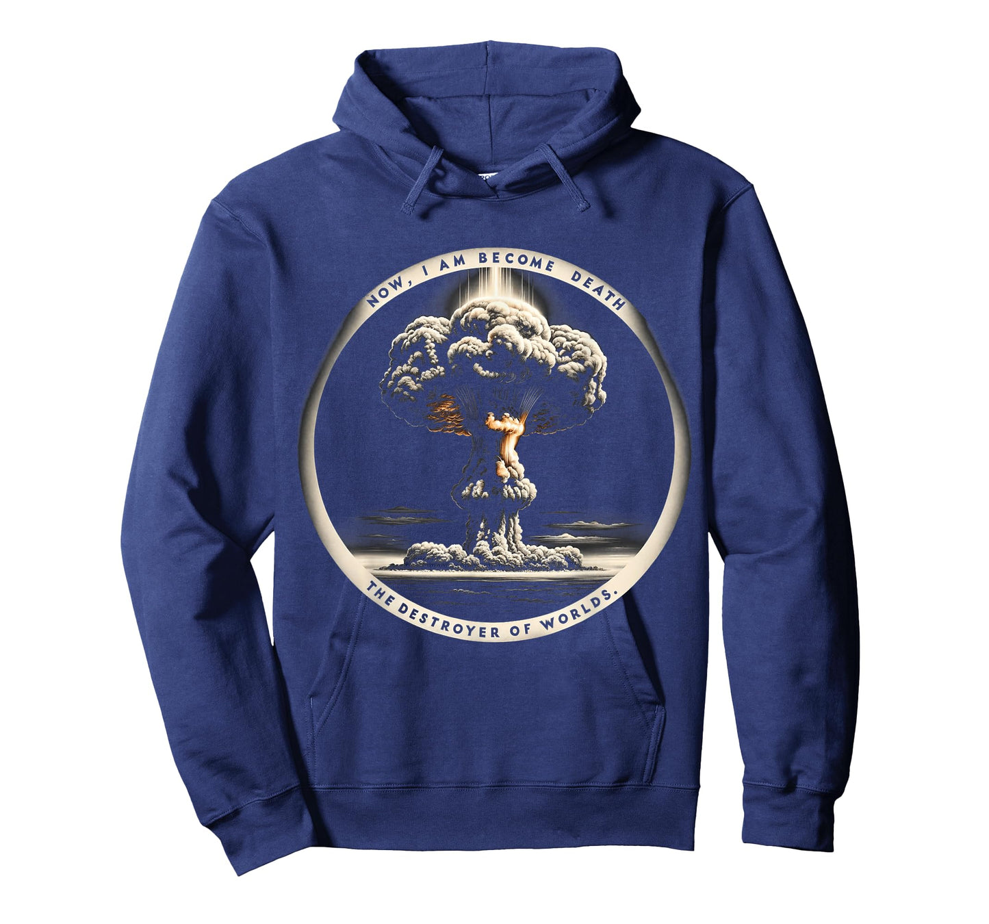 Nuclear Bomb Explosion Mushroom Cloud Physicists Quote T-Shirt