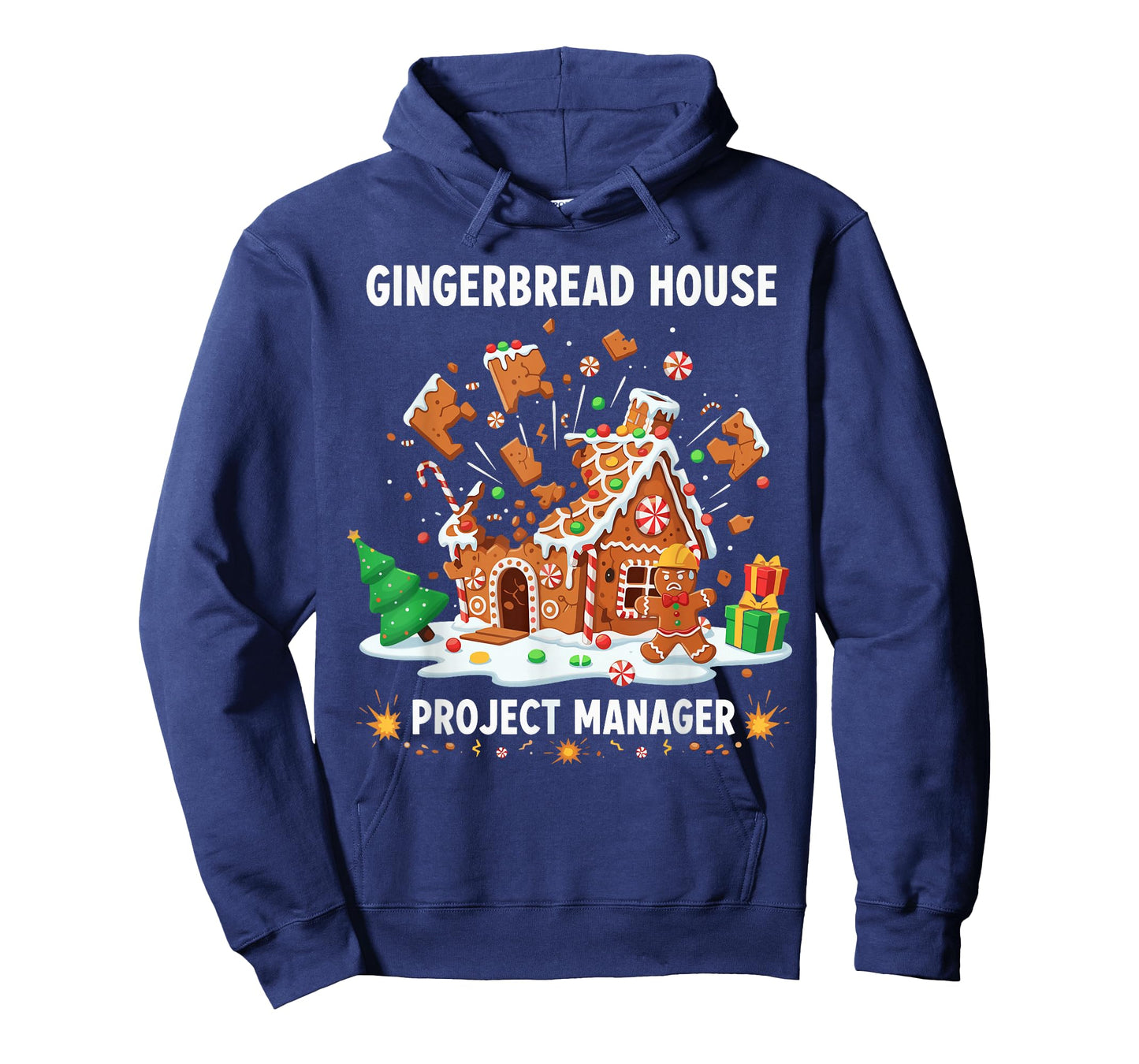 Gingerbread Man Costume, Gingerbread House Project Manager T-Shirt