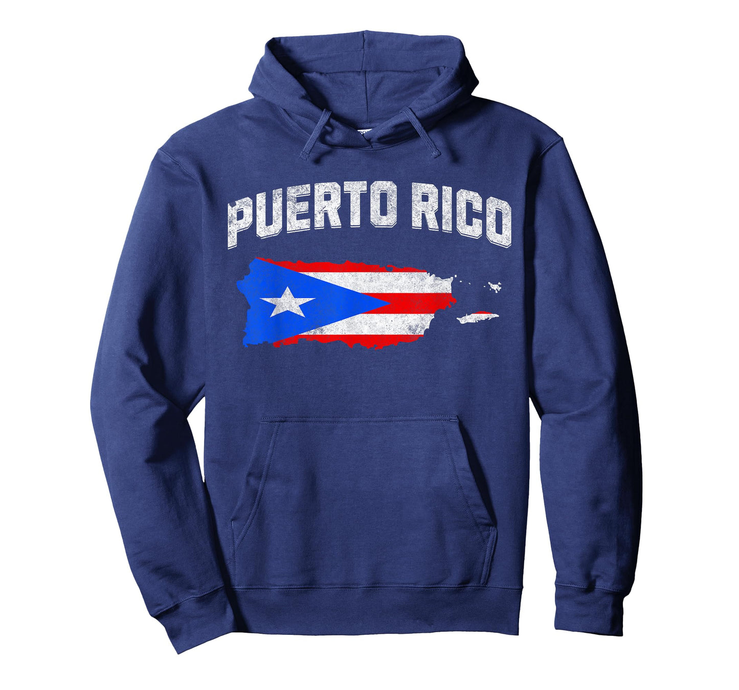 Boricua Puerto Rican Puerto Rico Map PR Flag Pride Vintage T-Shirt