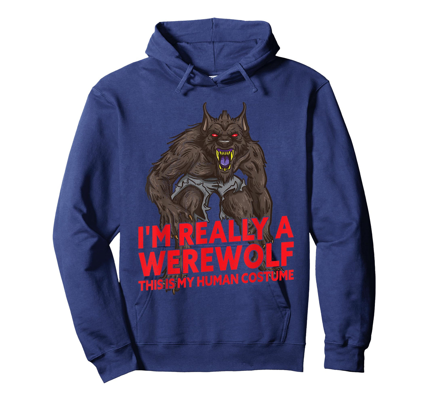 I'm Really A Werewolf Halloween Monster Costume T-Shirt