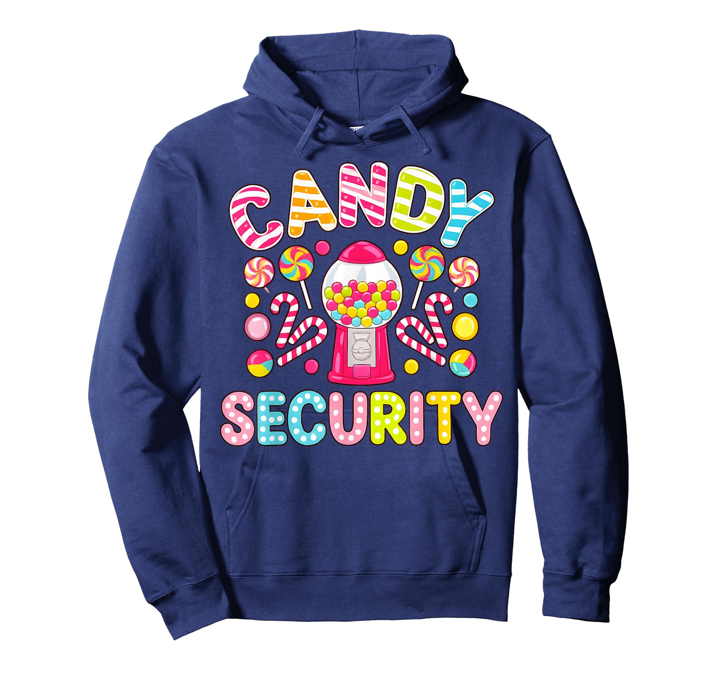 Candy Security Funny Candy Lovers Halloween Costume T-Shirt