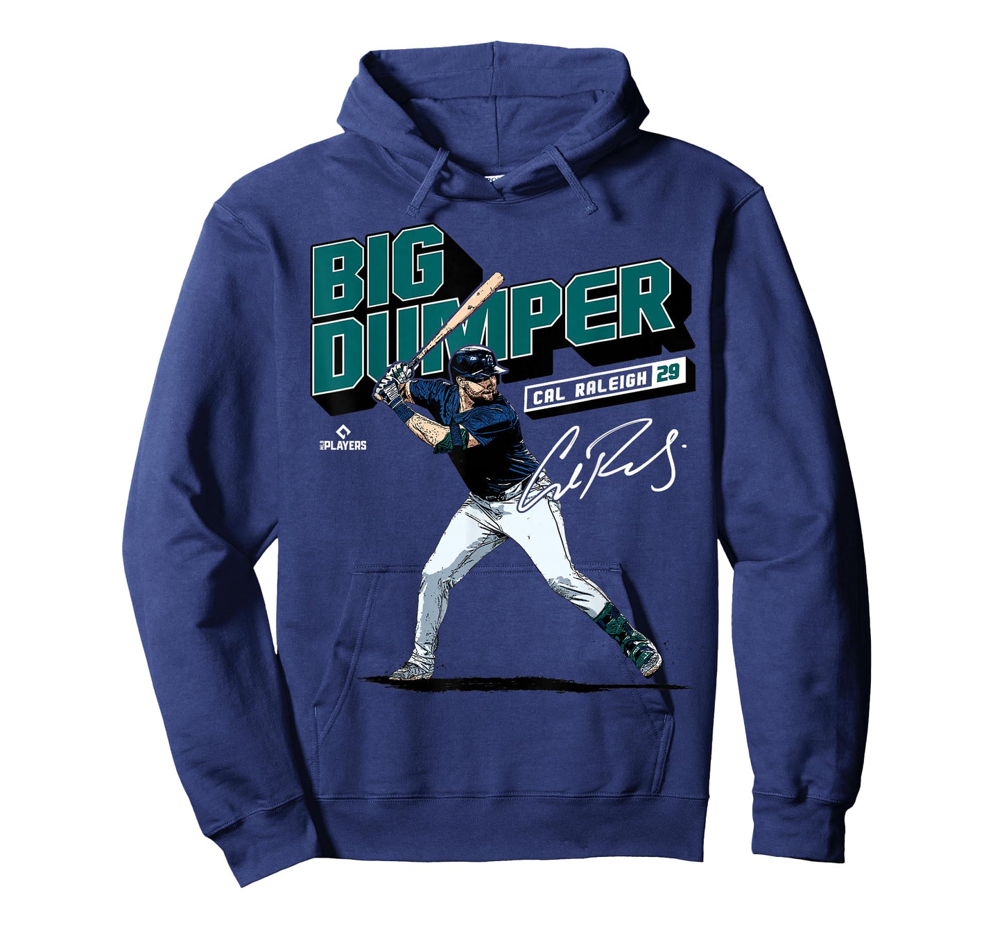 Cal Raleigh | Seattle MLB Baseball Players | MLBCRA205M T-Shirt