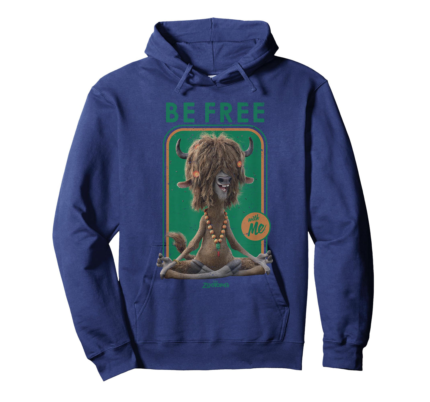 Disney Zootopia Yax the Yak Be Free With Me T-Shirt