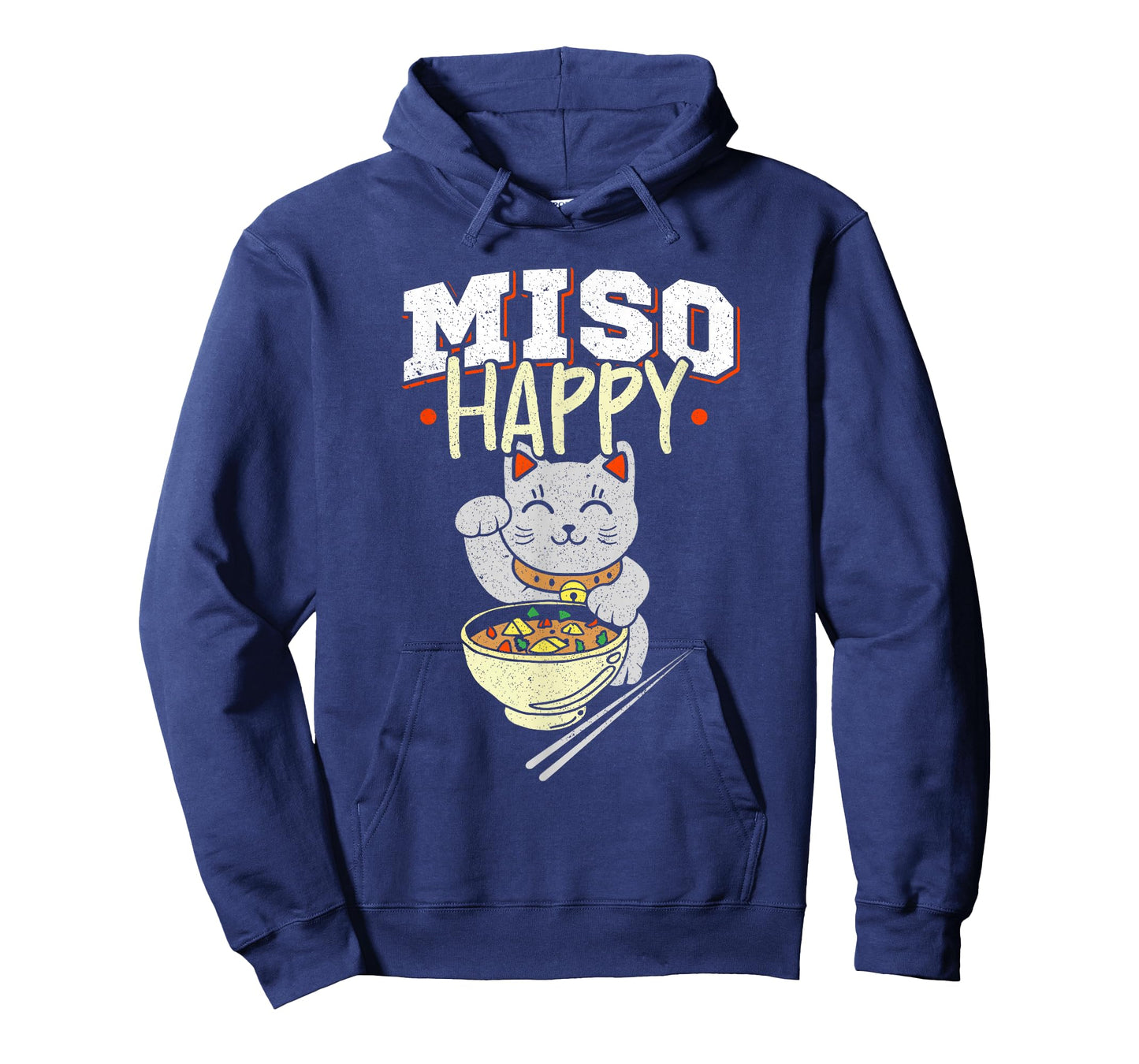 Miso Happy - Japanese Food & Cat Lover Pun T-Shirt T-Shirt