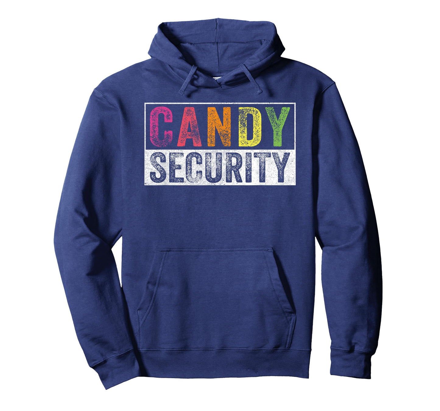 Retro Vintage Candy Security Ghost For Halloween Unisex-Adults, Kids Black Short Sleeve T-Shirt
