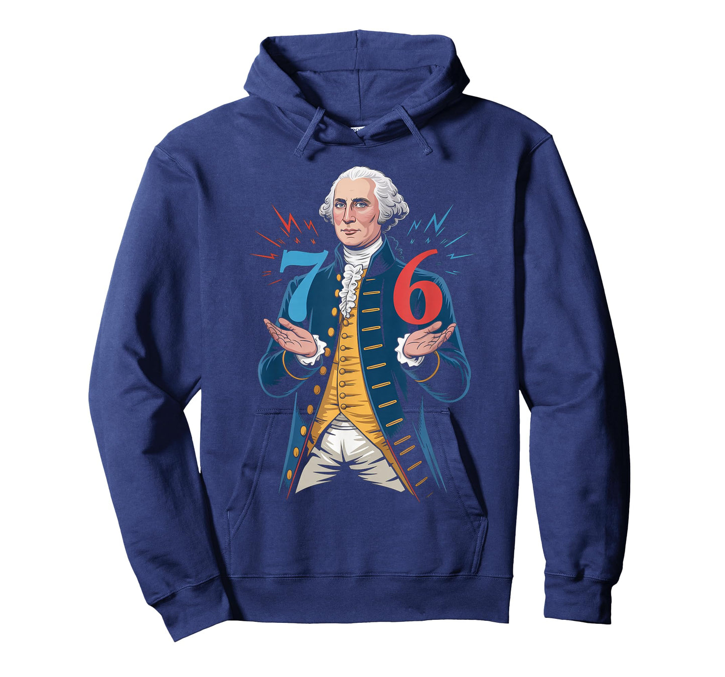 6-7 7-6 George Washington Seven Six Teacher American T-Shirt