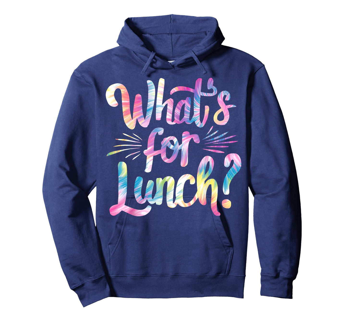 Lady What's For Lunch? Cooking And Kitchen Tie Dye T-Shirt