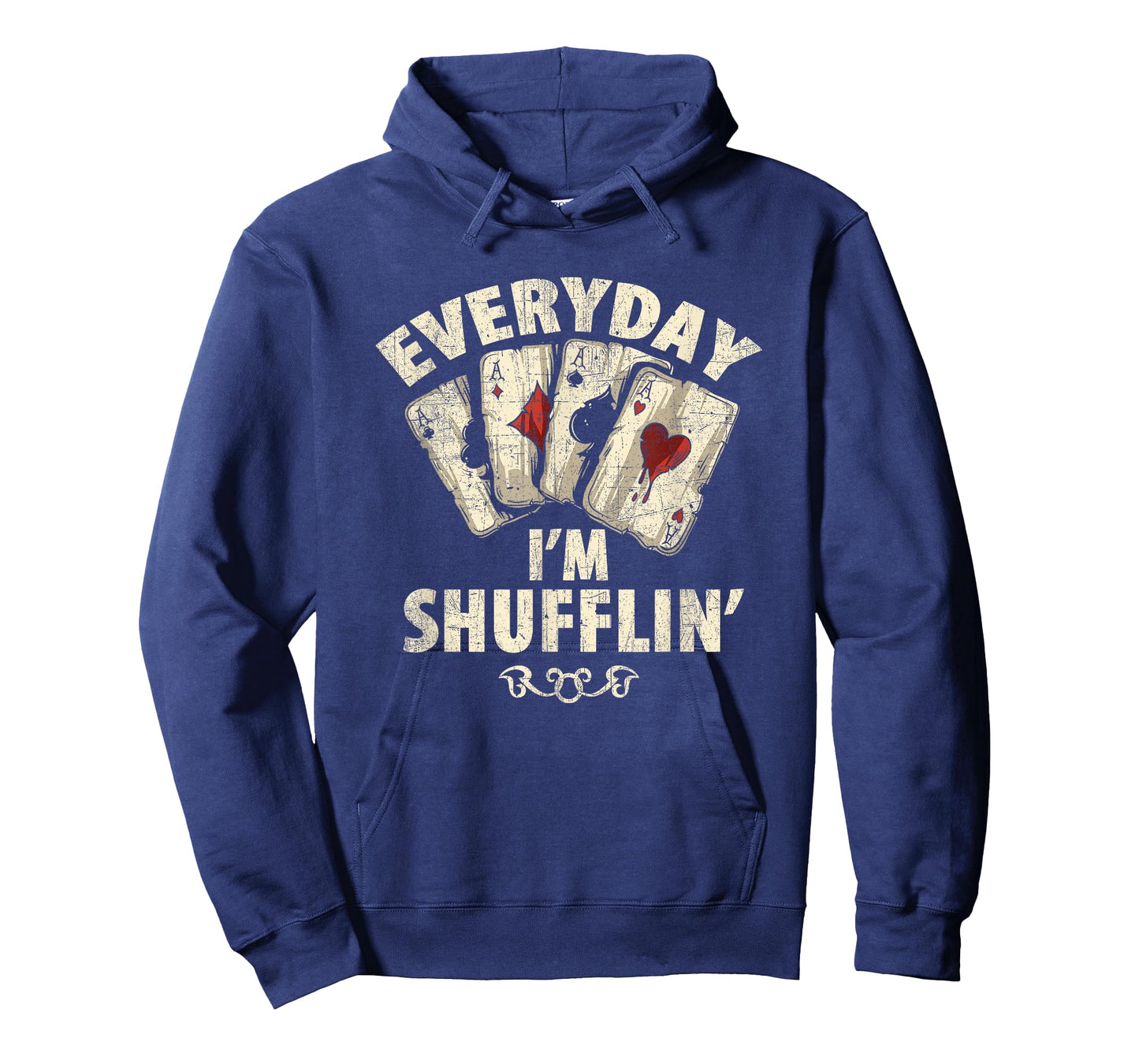 Funny Poker Dealer Everyday I'm Shufflin Poker Player T-Shirt