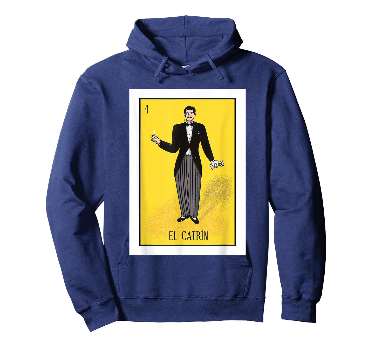 El Catrin Lottery Gift The Gentleman Card Mexican Lottery T-Shirt