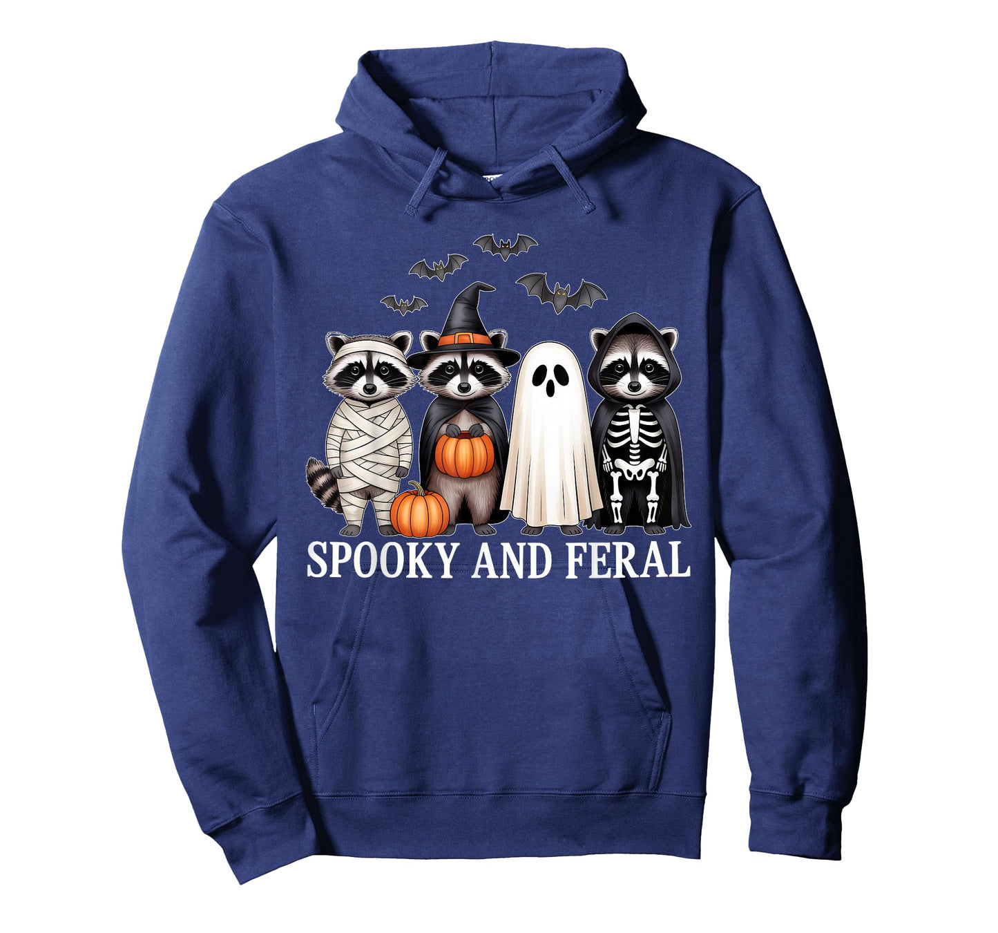 Spooky And Feral Raccon Halloween Costume For Raccon Lover T-Shirt