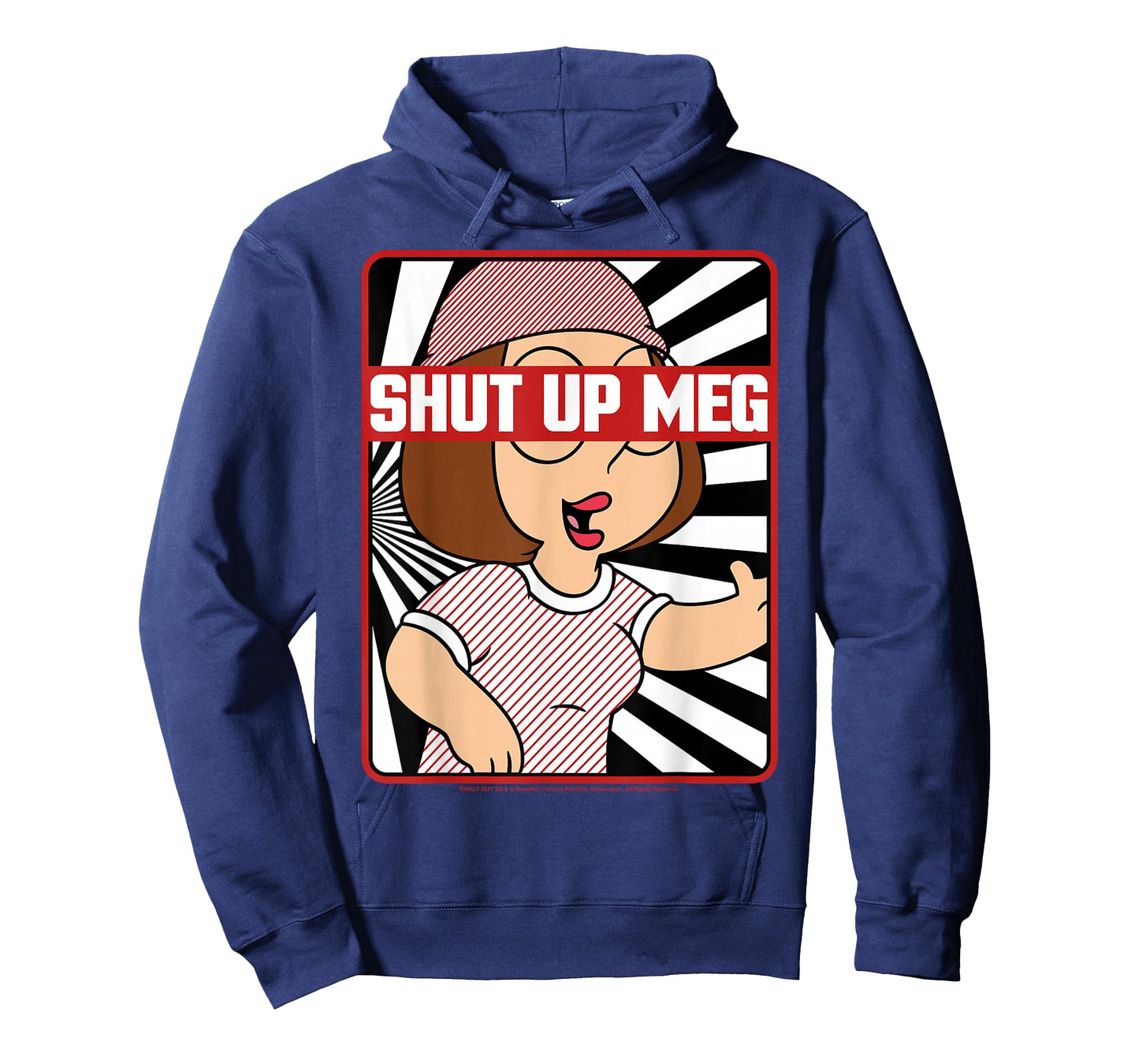 Family Guy Shut Up Meg Censure Big Chest Portrait T-Shirt
