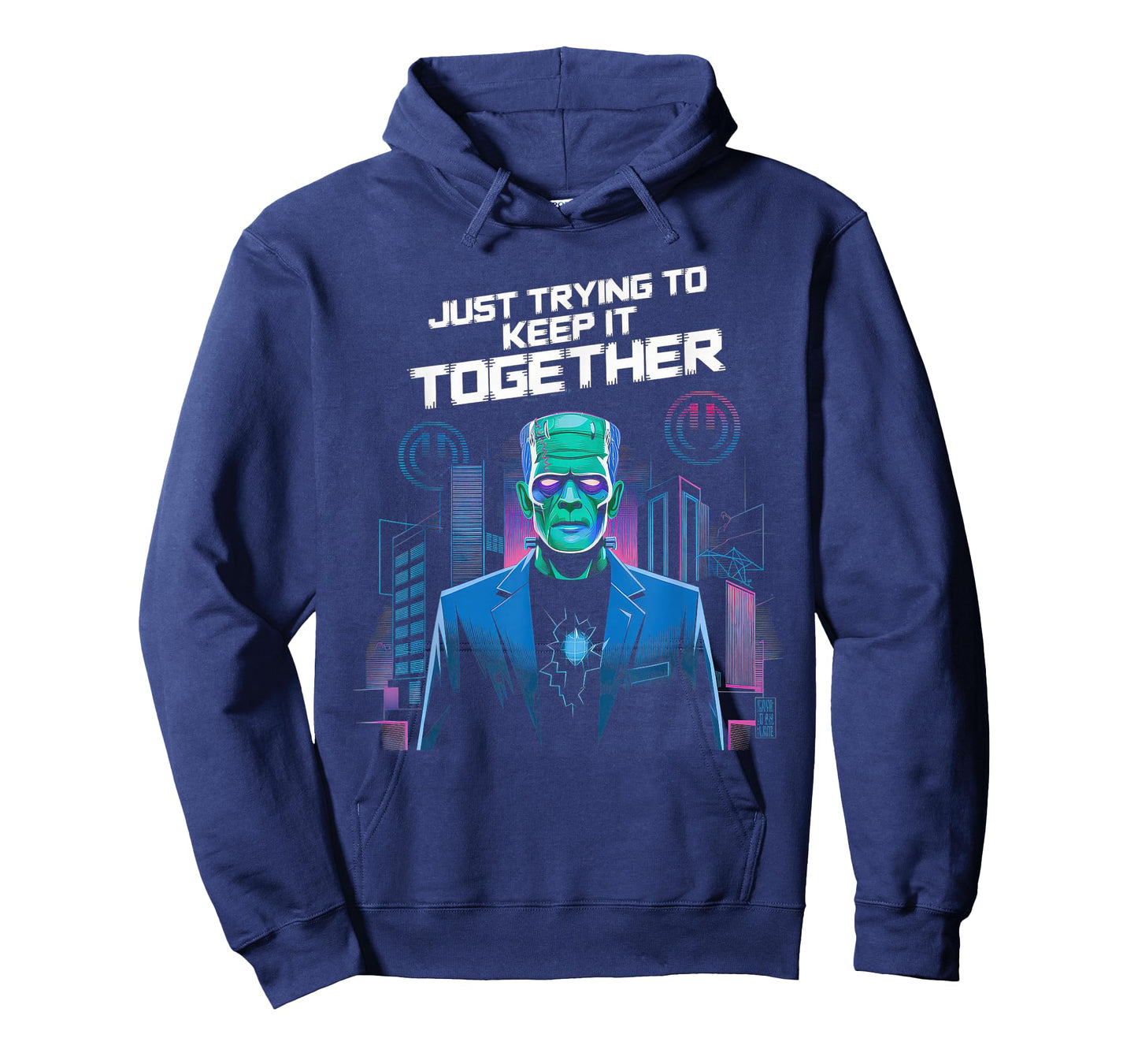 Just Trying to Keep It Together Shirt Halloween Frankenstein T-Shirt
