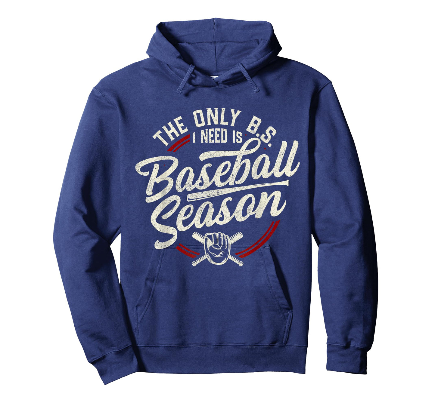 The Only BS I Need is Baseball Season Funny Vintage Baseball T-Shirt
