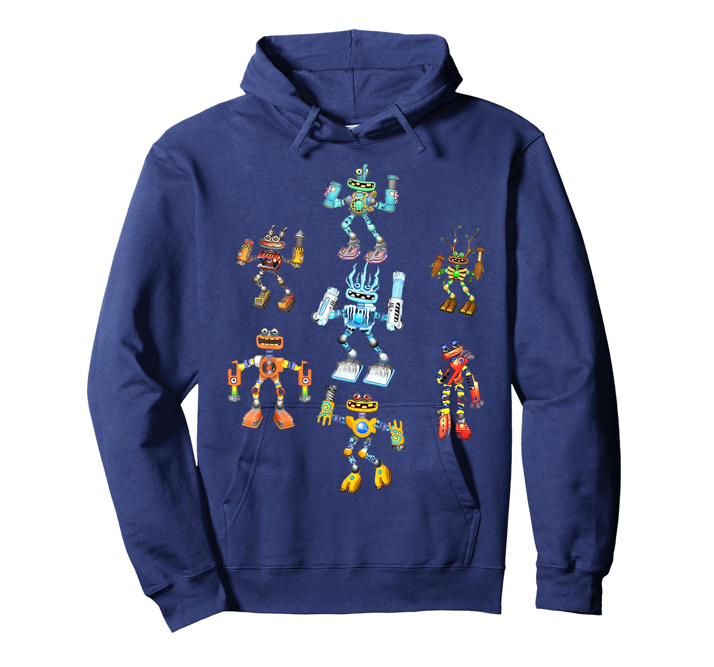Singing Monsters Plush Robots Costume For Men And Women T-Shirt