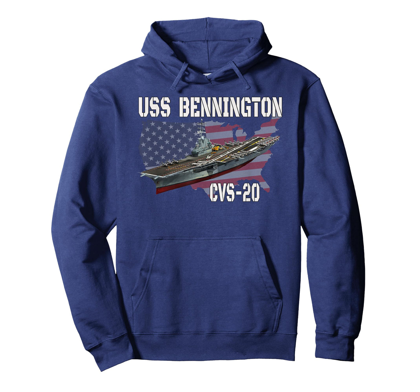 USS Bennington CVS-20 Aircraft Carrier Veterans Day Father's T-Shirt