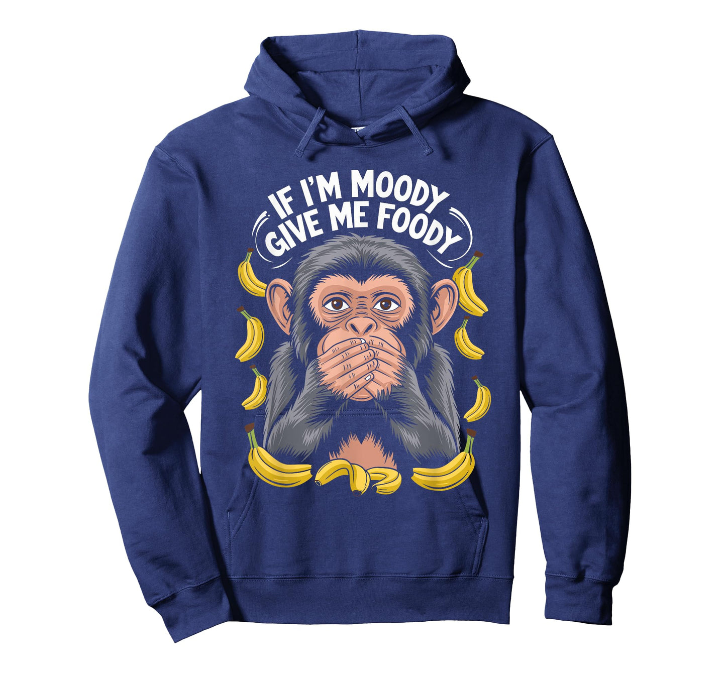 If I'm Moody Give Me Foody Monkey T-Shirt