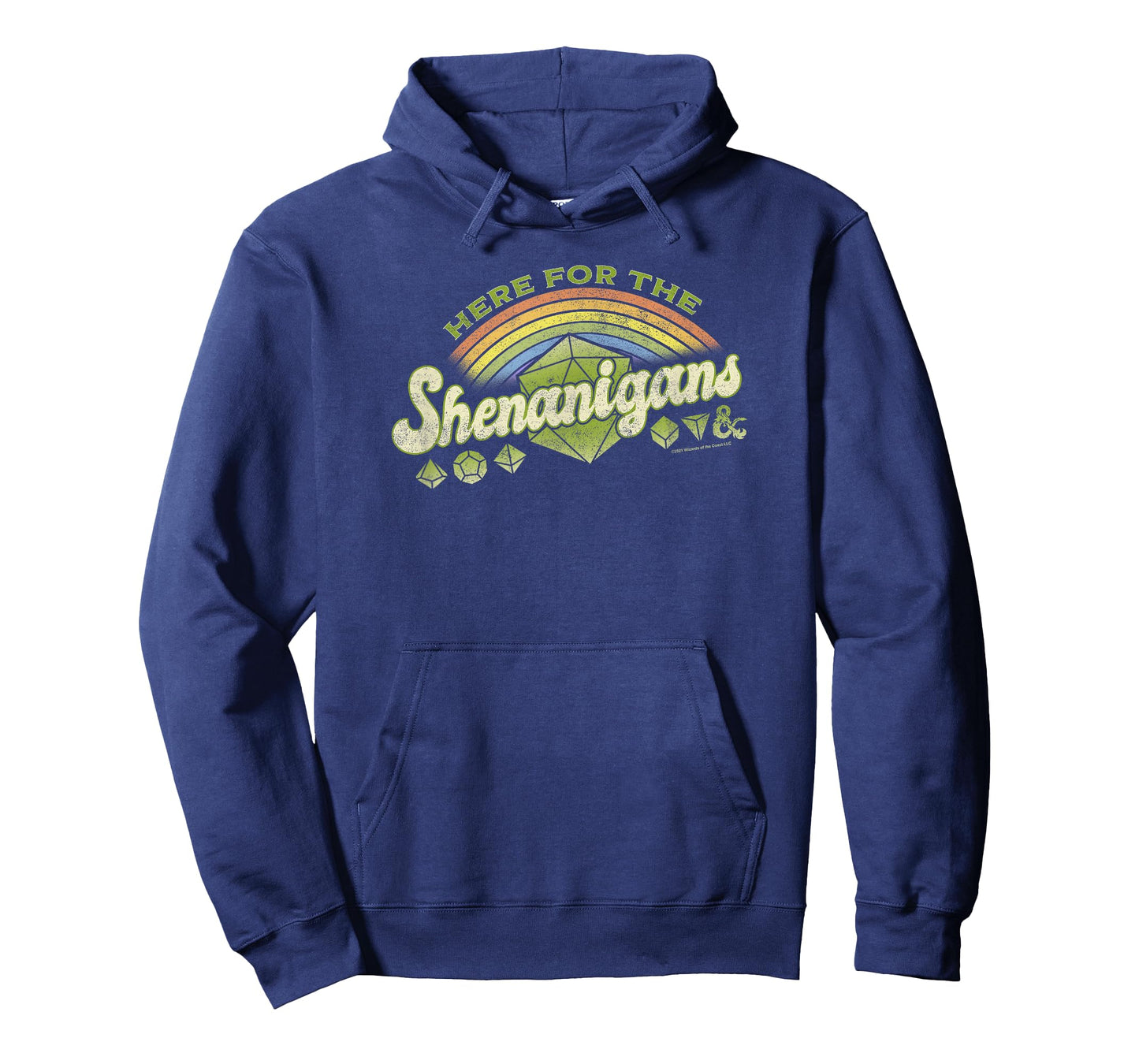 Dungeons & Dragons Here For The Shenanigans St. Patrick's T-Shirt