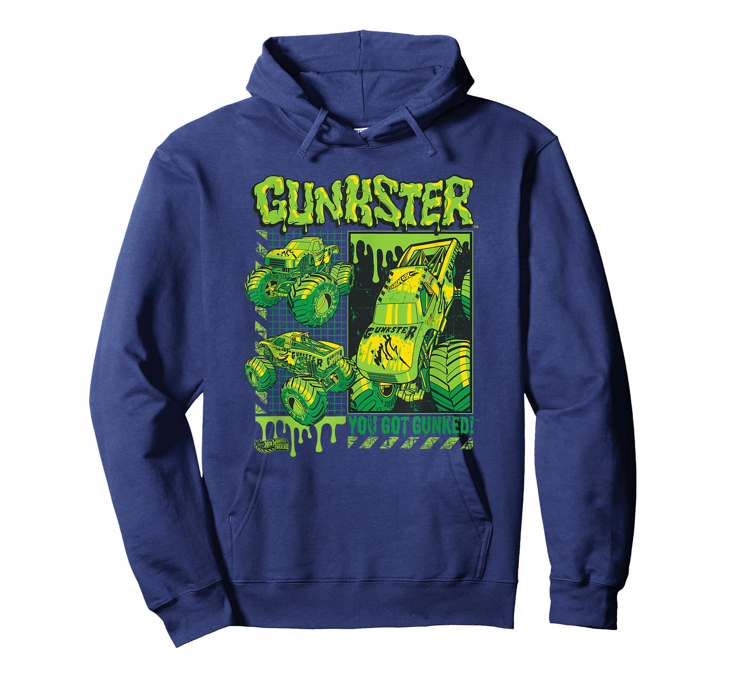 Hot Wheels Monster Trucks - Gunkster Grid T-Shirt