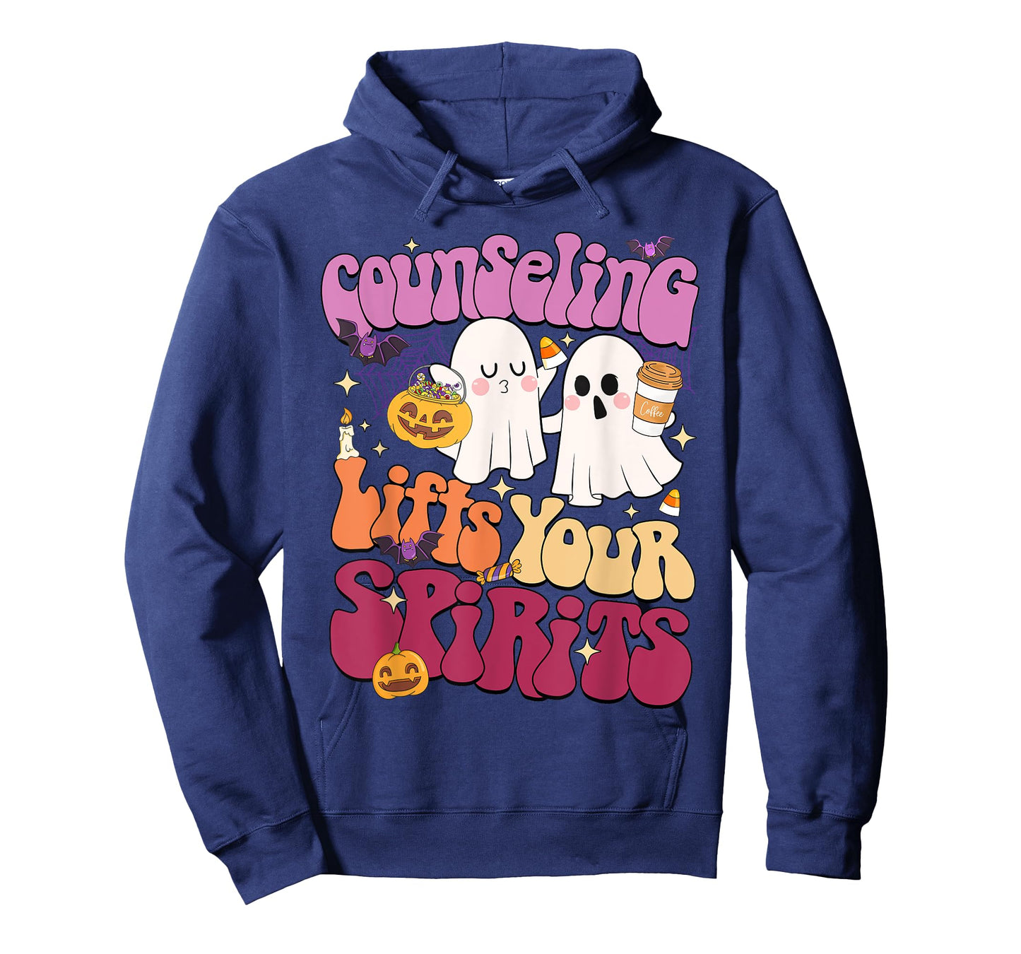 Counseling Lifts Your Spirits School Counselor Ghost T-Shirt