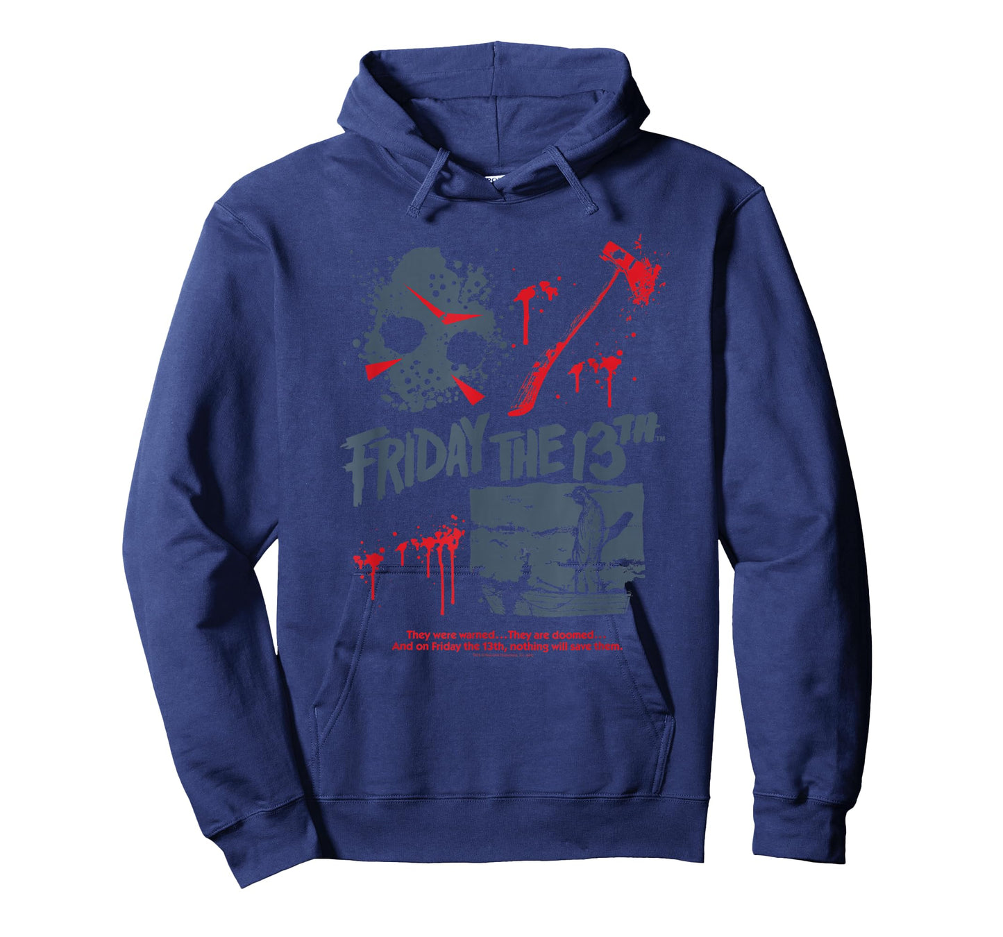 Friday The 13th Jason Mask Bloody Weapon T-Shirt