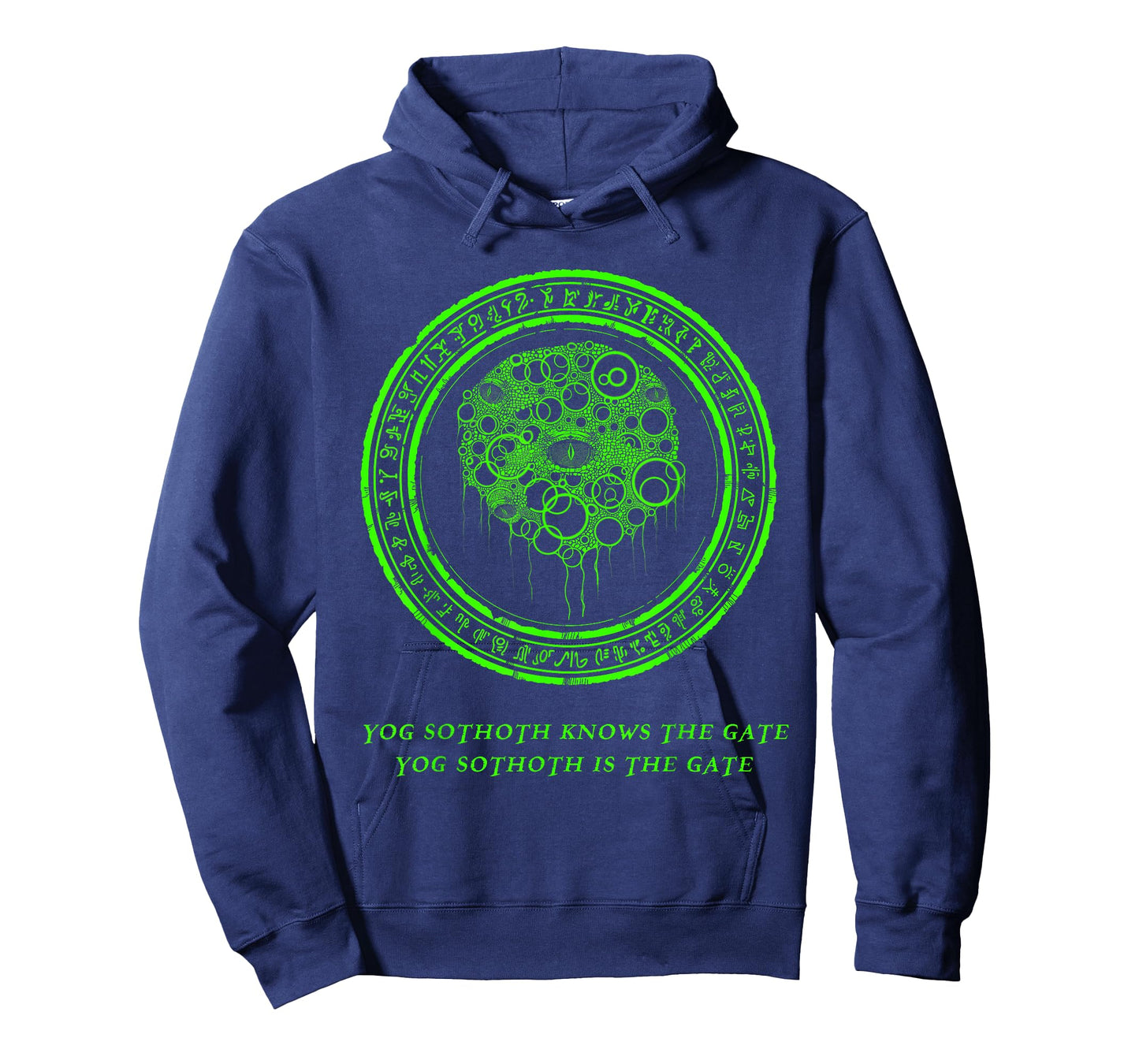 Yog Sothoth Knows the gate, horror design T-Shirt