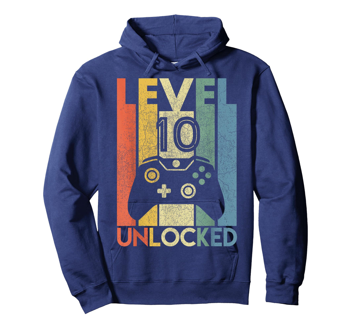 Level 10 Unlocked Shirt Funny Video Gamer 10th Birthday Gift T-Shirt
