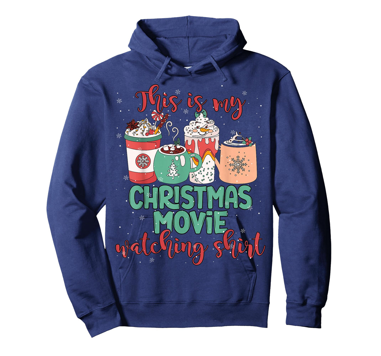 This Is My Christmas Movie Watching Shirt Christmas Movie T-Shirt