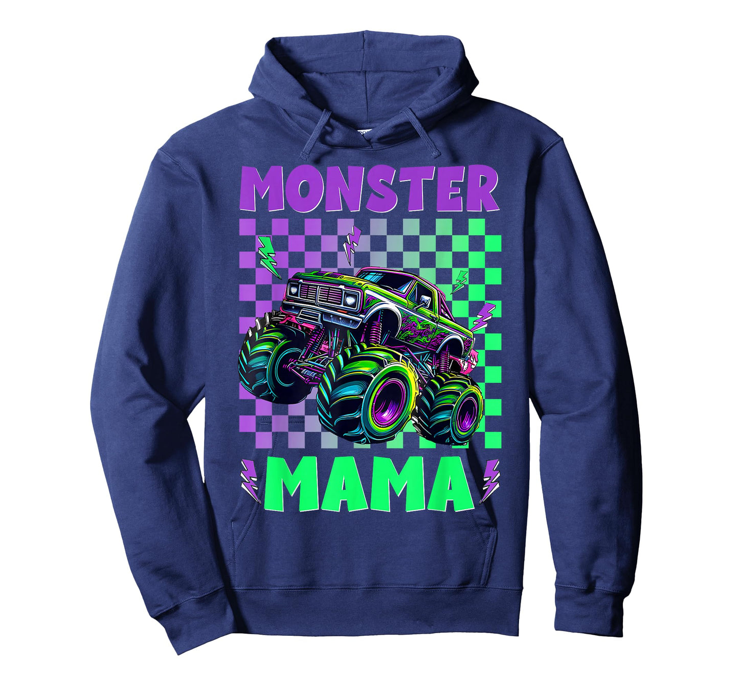 Monster Truck Mom Mama Of The Birthday Boy Family Matching T-Shirt