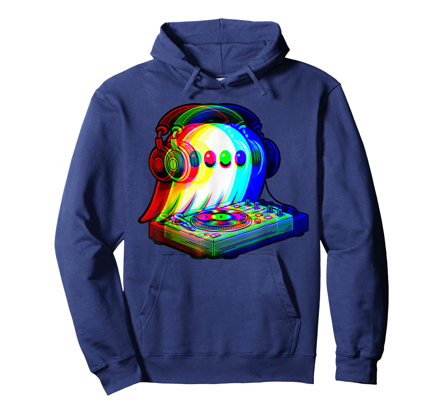 house music ghost Halloween Techno Rave Halloween Party T-Shirt