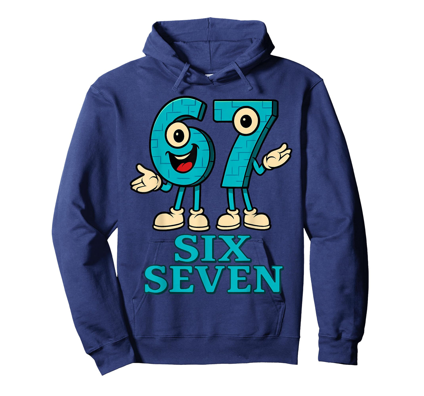 67 Six Seven 6-7 - Funny Italian Brainrot Kids Gaming Meme T-Shirt