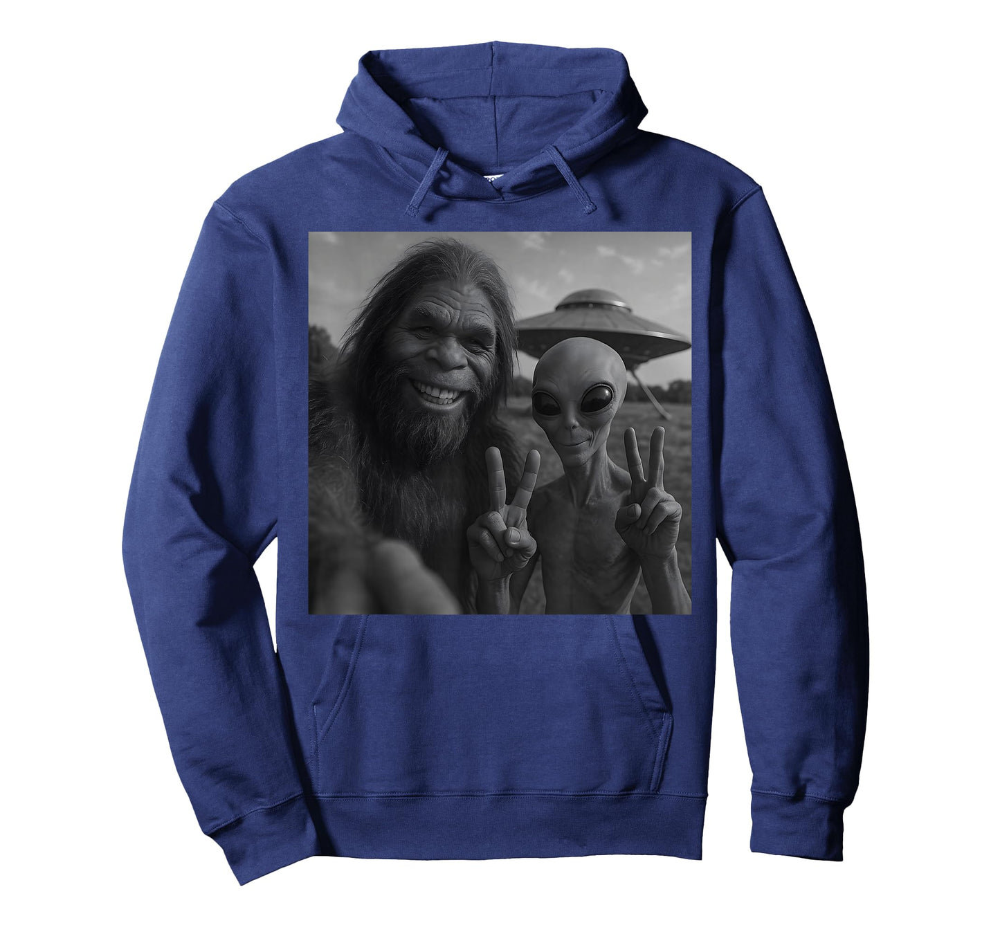 Funny Bigfoot Alien T-Shirt