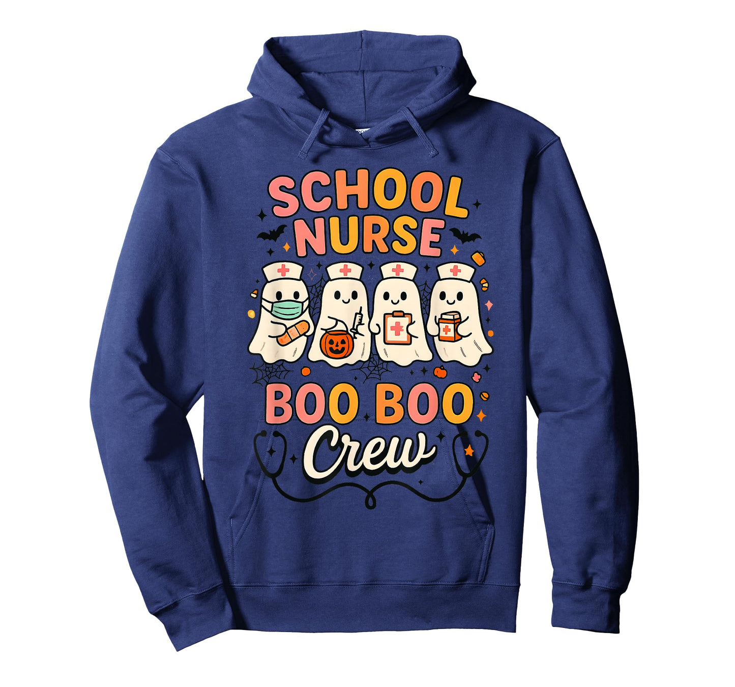 School Nurse Boo Boo Crew Halloween Ghost T-Shirt