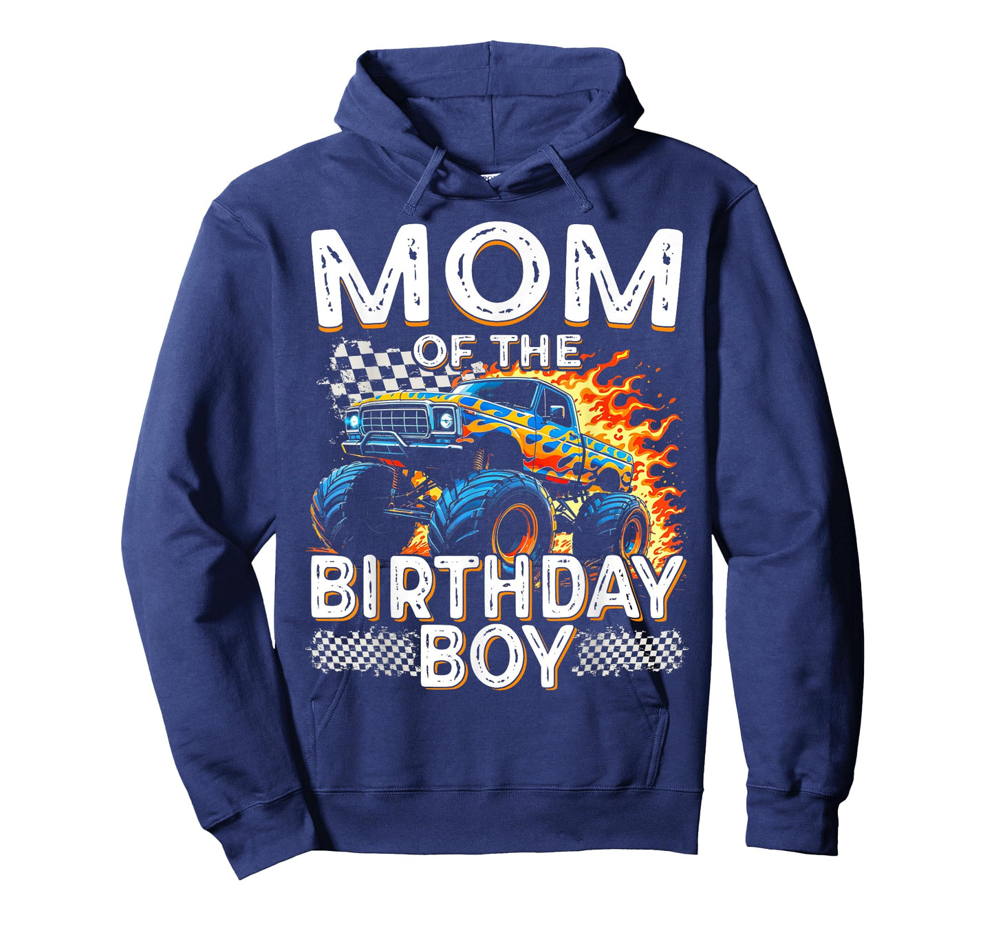 Mom of the Birthday Boy Funny Monster Truck Birthday T-Shirt