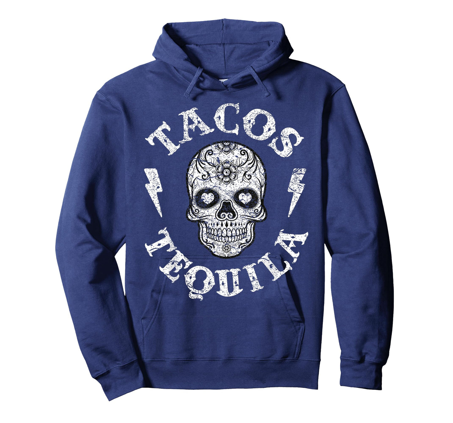Sugar Skull Tacos & Tequila Shirt Mexican Fun Tee Women T-Shirt
