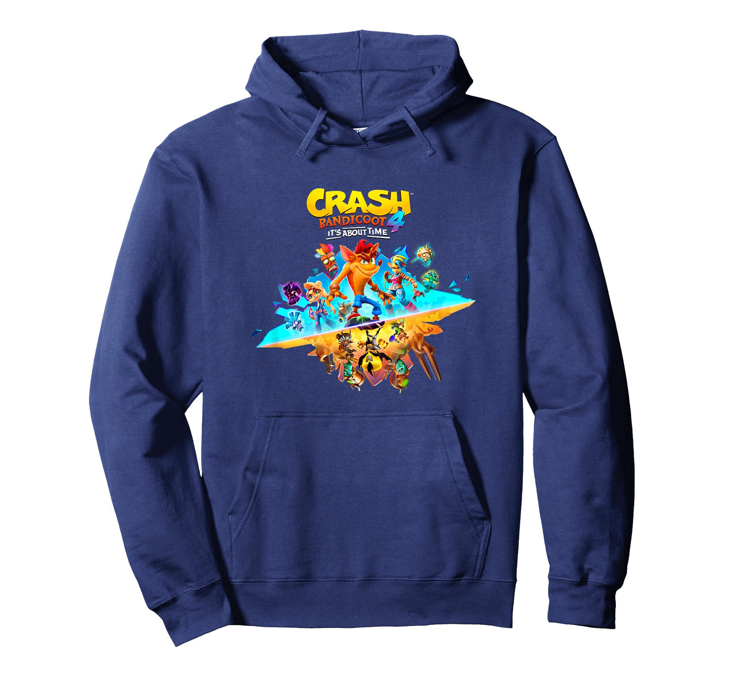 Crash Bandicoot 4: It's About Time Split Island Game Poster T-Shirt