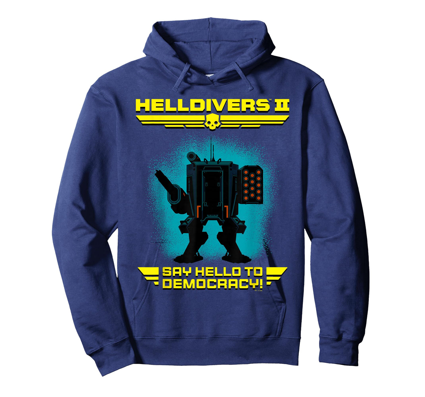 Helldivers 2 Sony Playstation Video Game Say Hello Democracy T-Shirt