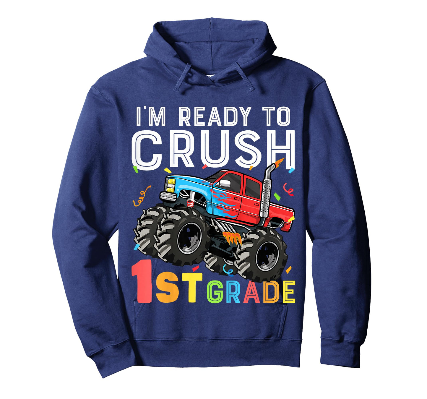 Kids I'm Ready To Crush 1st Grade First Day of First Grade Boys T-Shirt