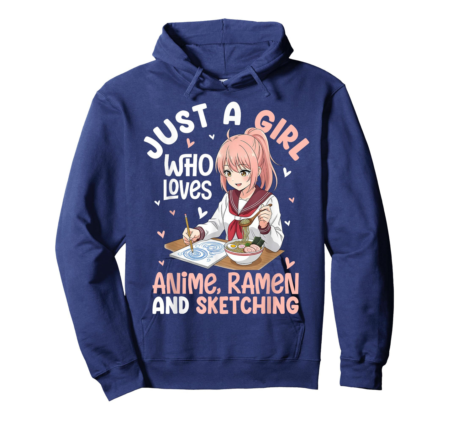 Just a Girl Who Loves Anime Ramen and Sketching Toddler T-Shirt