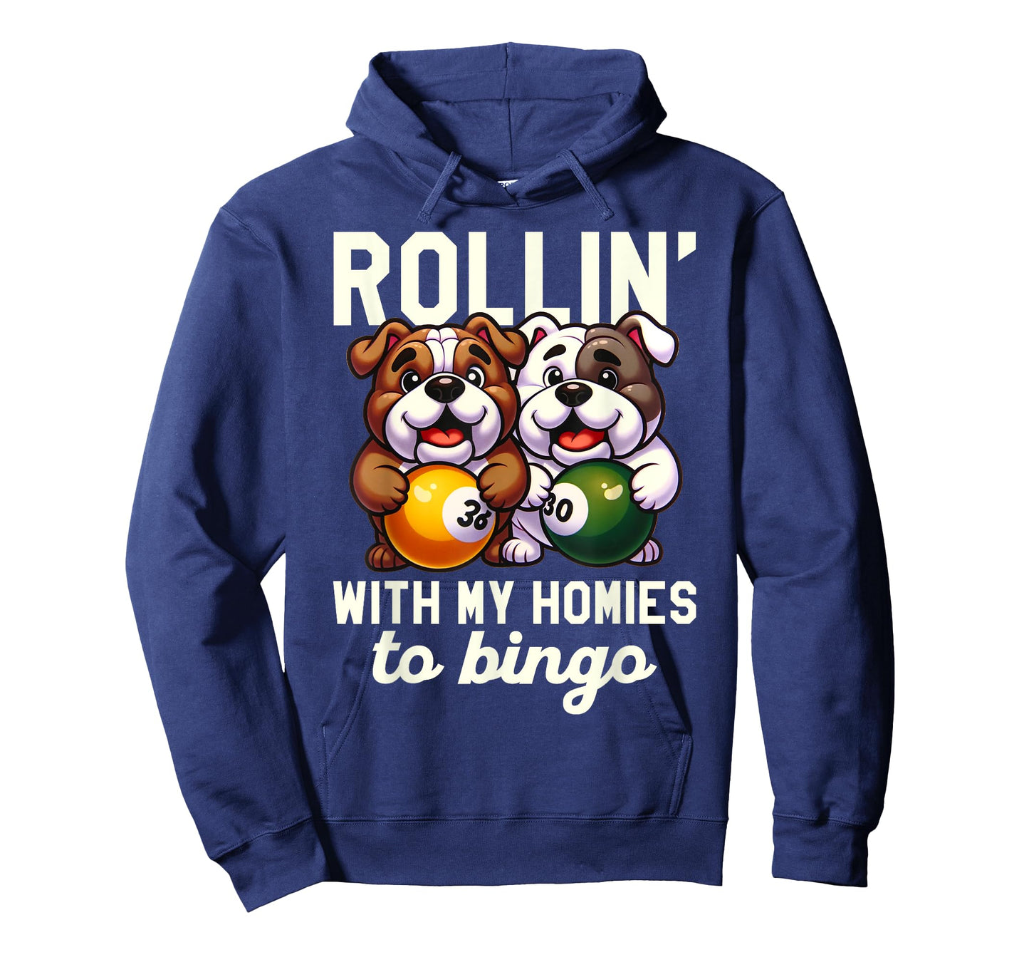 Funny Bingo Game Rollin' To Bingo Design T-Shirt