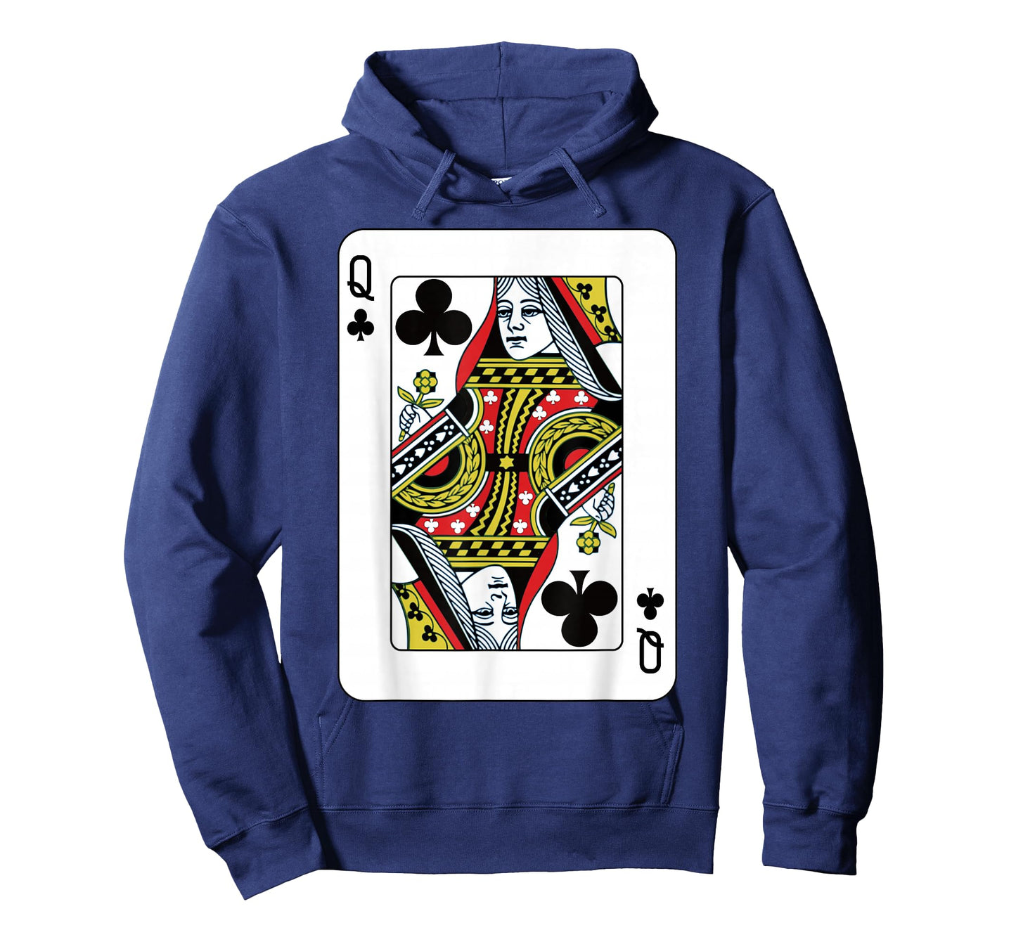 Queen of the Clubs at the Card Poker T-Shirt