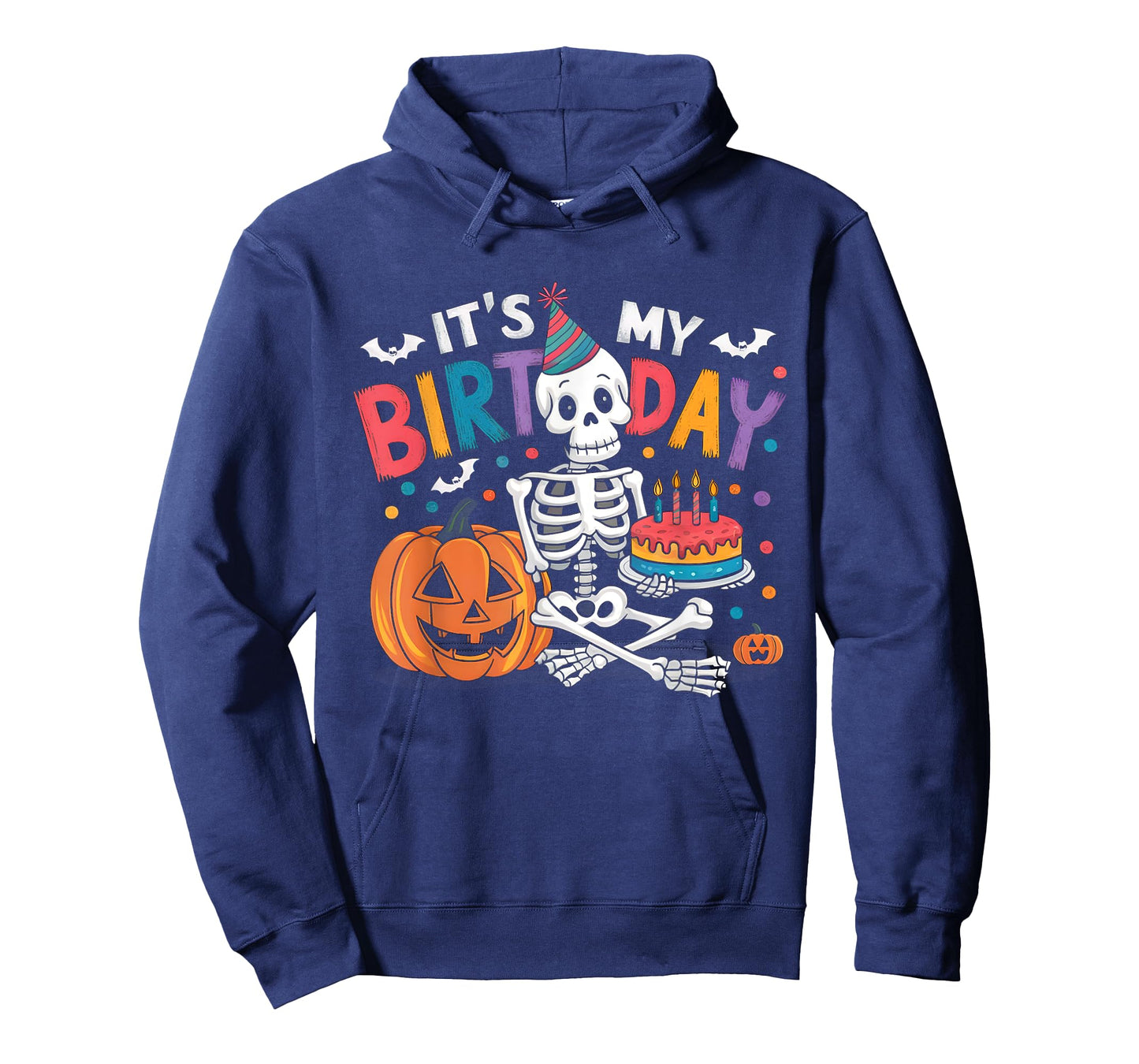 It's My Birthday Skeleton Happy Halloween Birthday Party T-Shirt