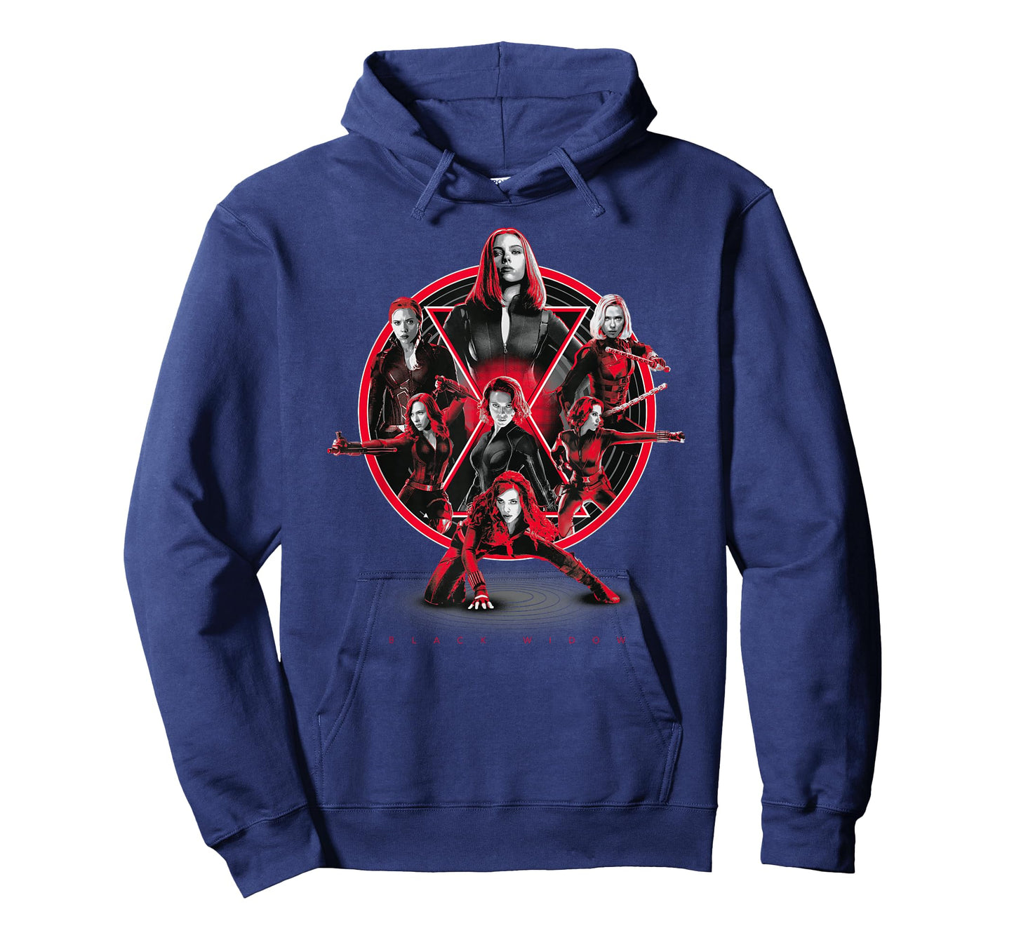 Marvel Avengers Black Widow Multiplied T-Shirt Small