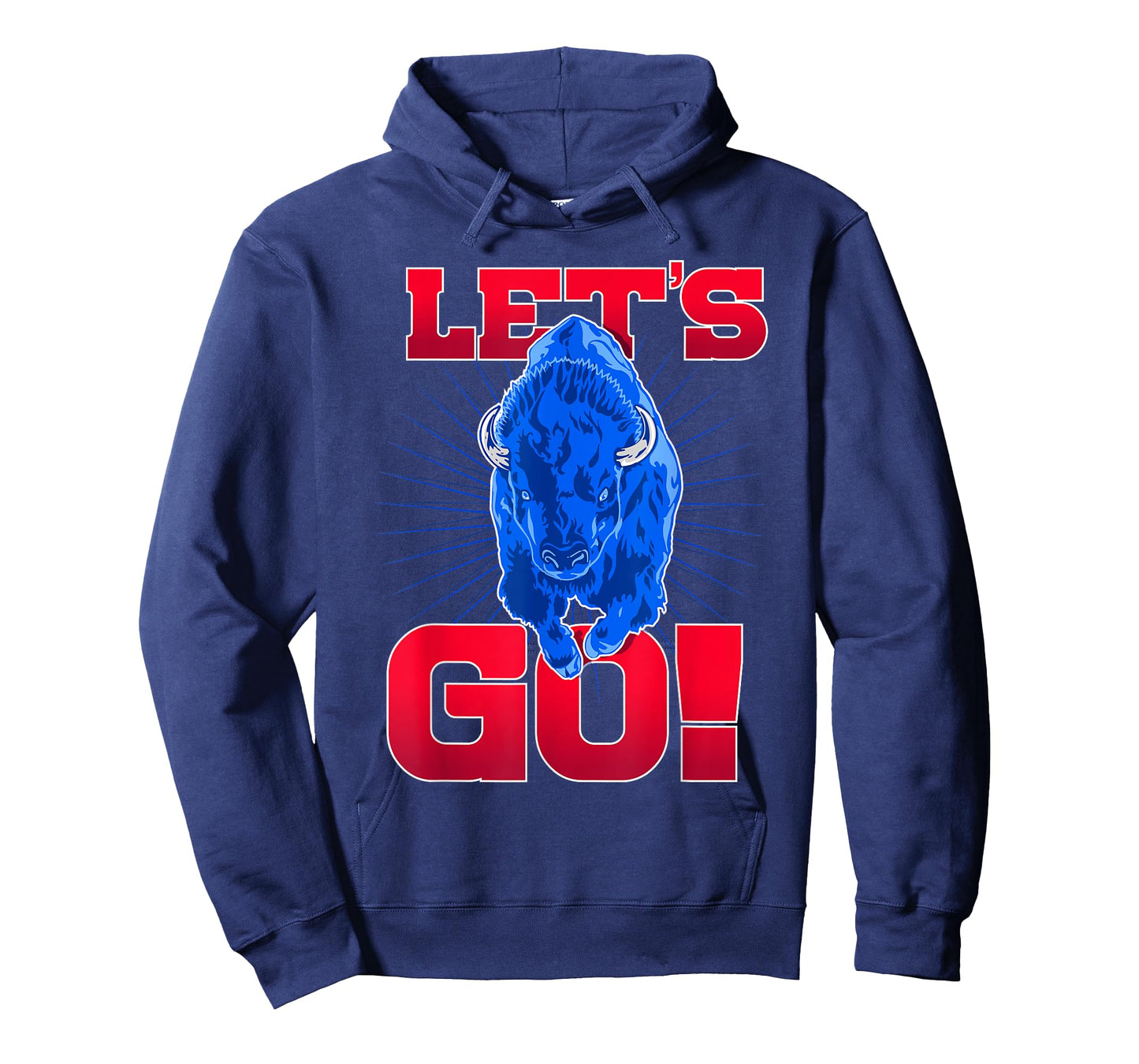 WNY Pride T-Shirt - Charging Buffalo - Let's Go T-Shirt